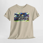 Busker Graphic Tee — Vintage Street Music Poster T‑Shirt