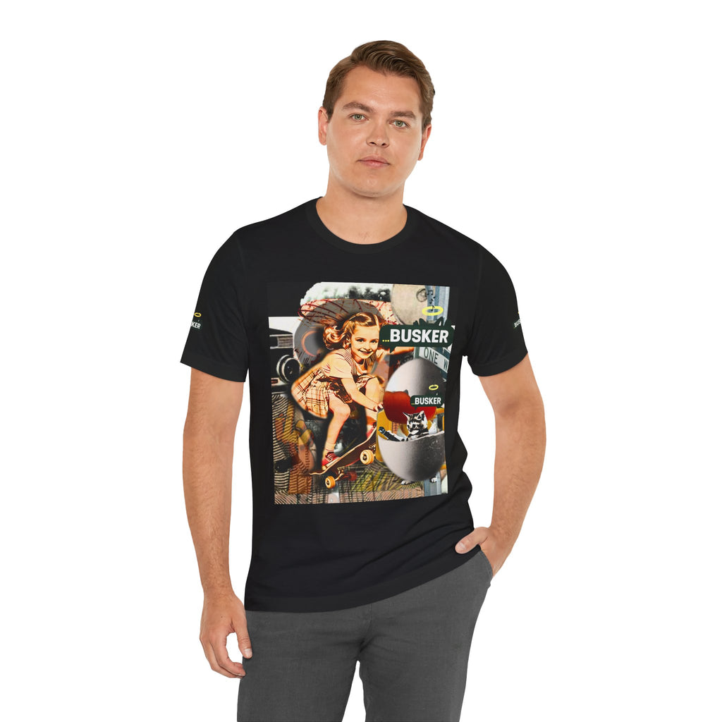 Vintage Skateboarding Graphic Tee - Streetwear for Creative Souls