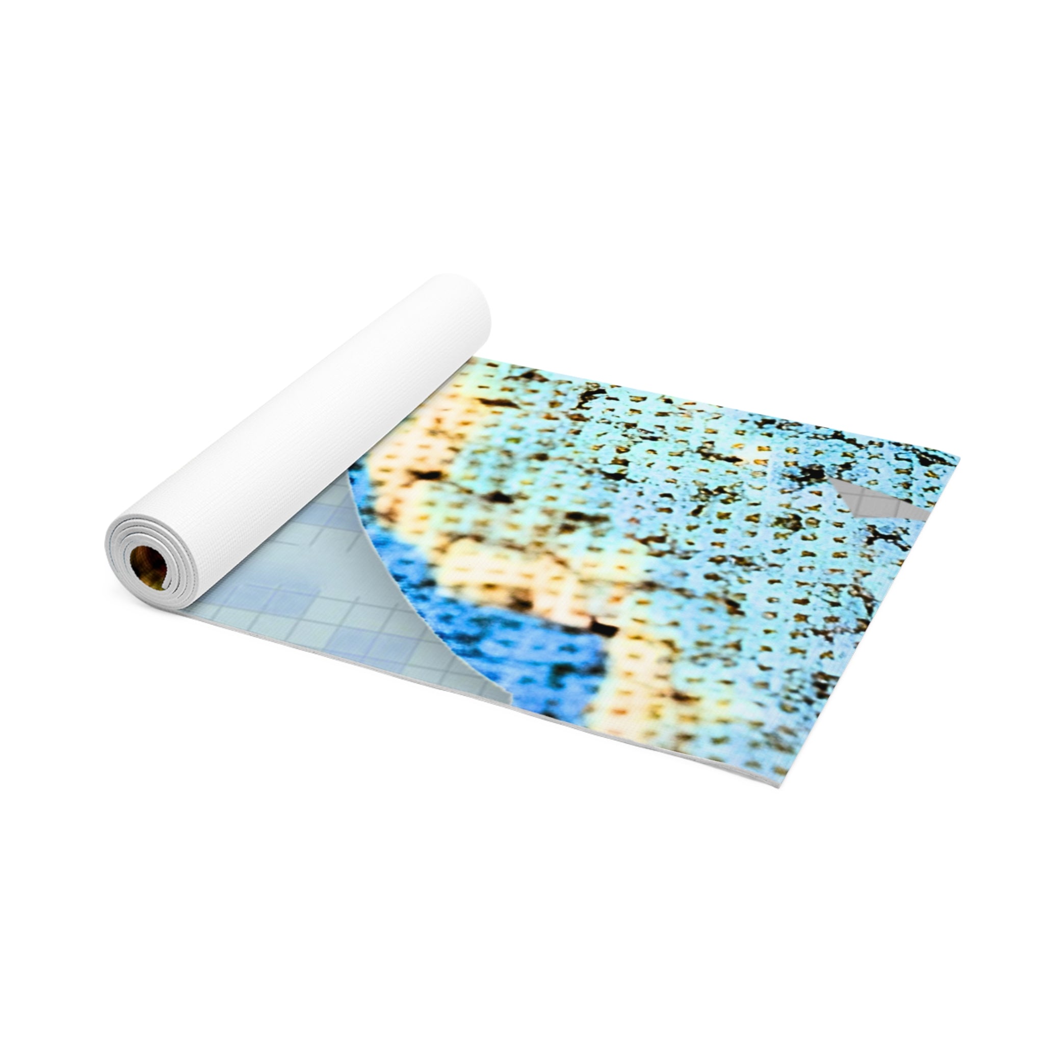 Artistic Foam Yoga Mat with Busker Design