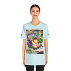 Vibrant Busker Art Tee for Creative Souls