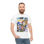 Cool Graphic Unisex Heavy Cotton Tee - 'Busker' Design