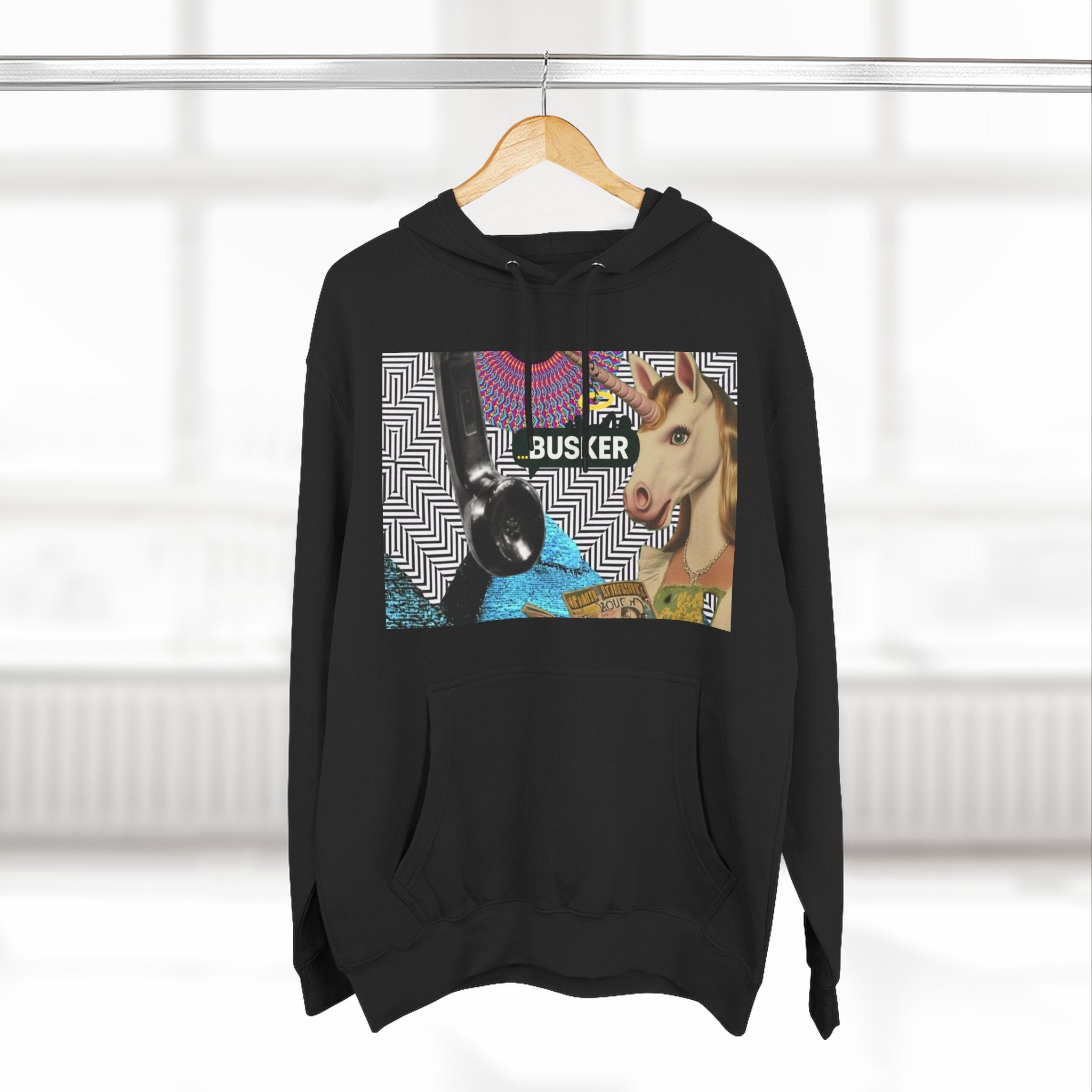 Whimsical Art Hoodie, Funny Graphic Sweatshirt, Unique Animal Designs, Cozy Gift for Kids & Teens, Perfect for Festivals & Casual Wear