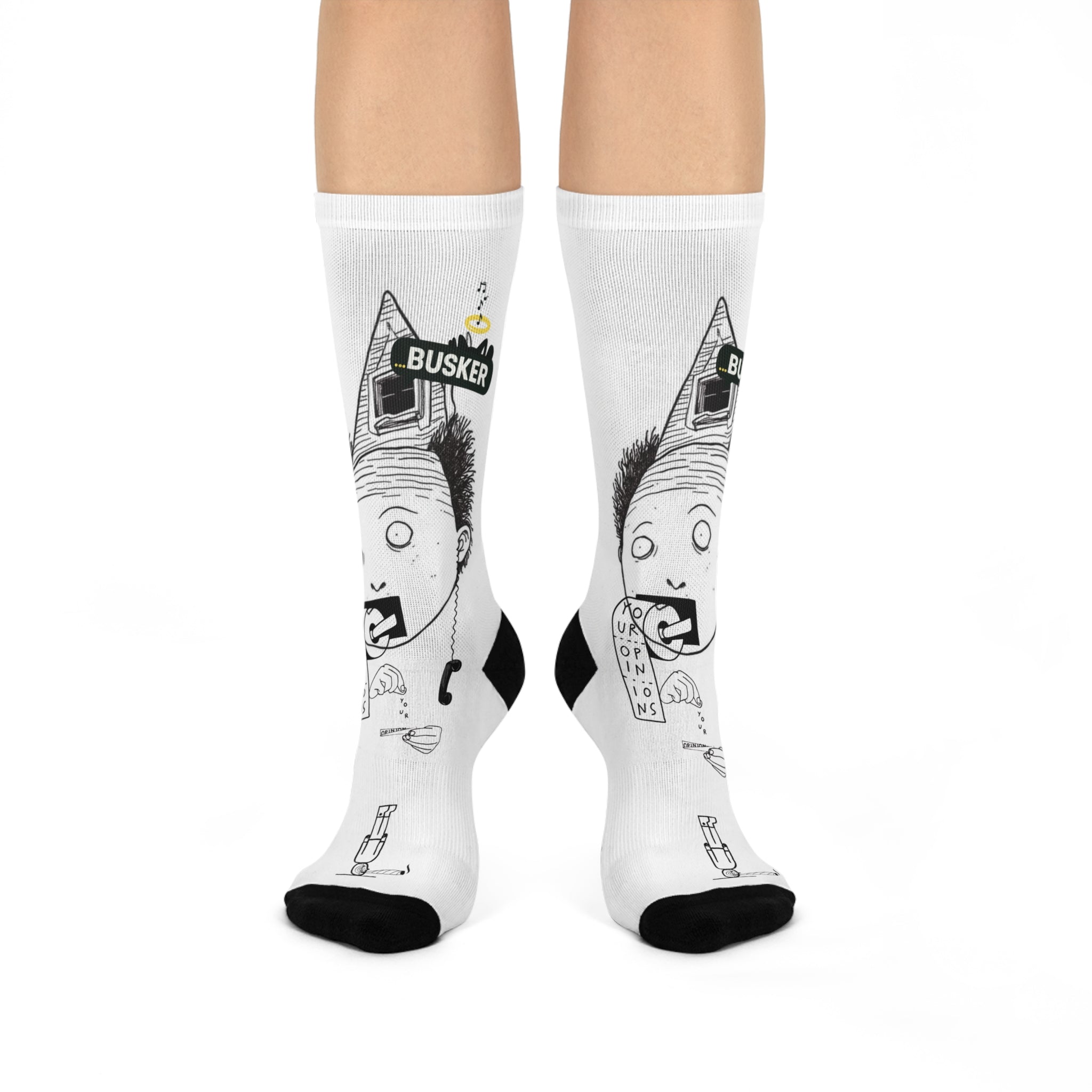 Cushioned Crew Socks