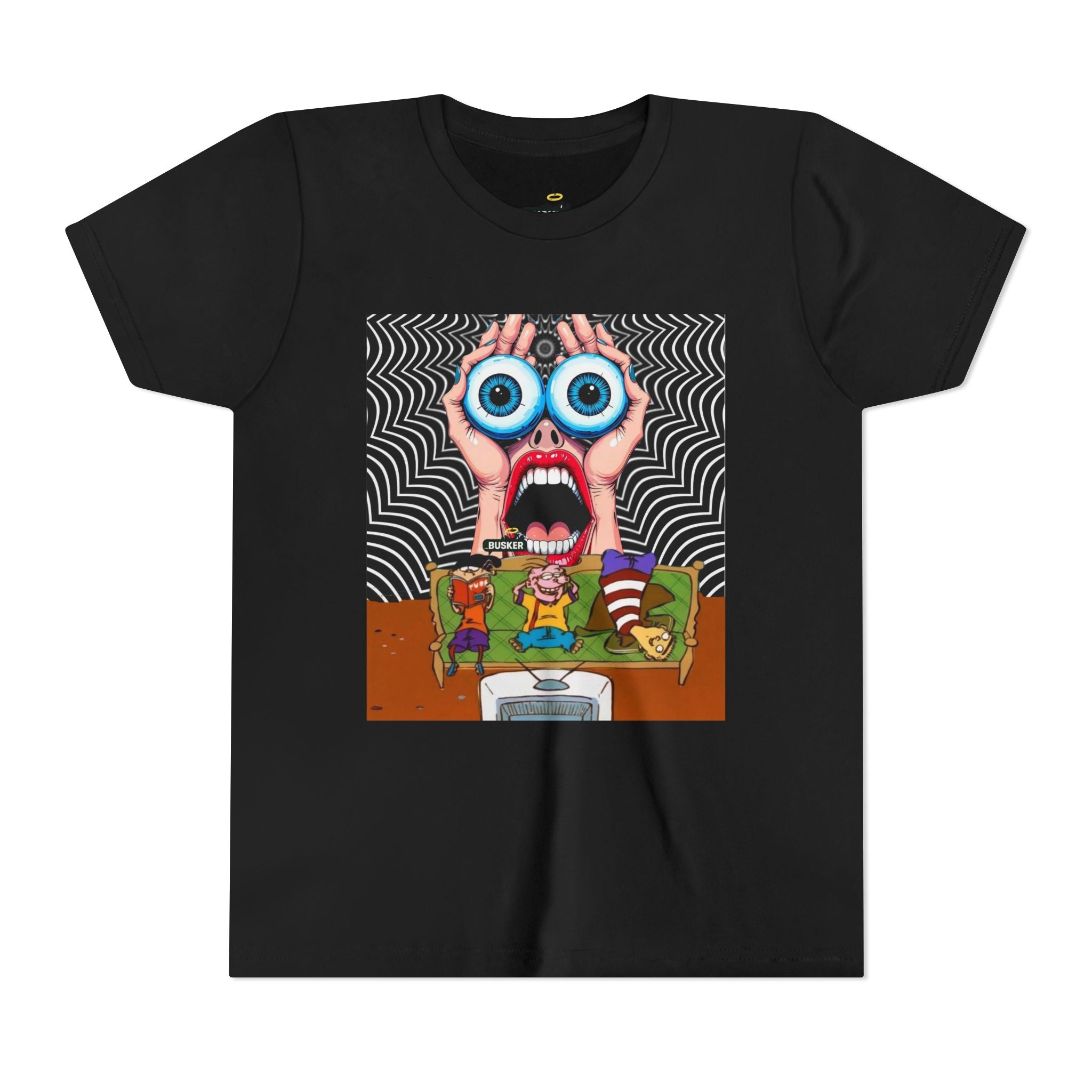 Youth Graphic Tee, Fun and Quirky Design for Creative Kids, Perfect for Birthdays, Everyday Wear, or Art Lovers