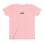 Whimsical Youth Tee with 'Busker' Design, Fun Gift, Summer Style, Music Lovers, Kid's Fashion, Creative Apparel