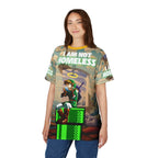Unisex Graphic Tee - Fun Retro Gaming Shirt, Perfect for Gamers, Casual Wear, Gift for Birthdays, Geek Culture, Video Game Inspiration