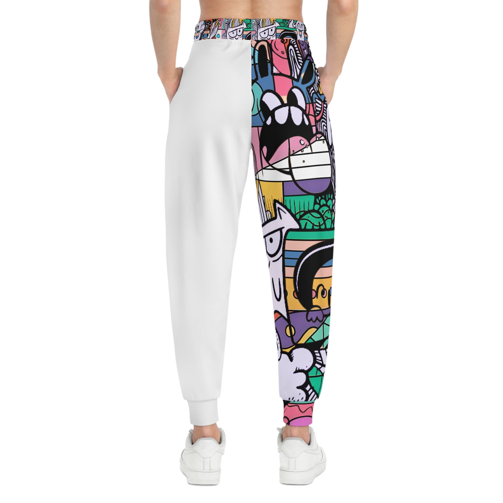 Vibrant Graphic Joggers | Fun Activewear for Trendsetters | Ideal for Workouts, Lounging, and Festivals | Perfect Gift for Any Occasion