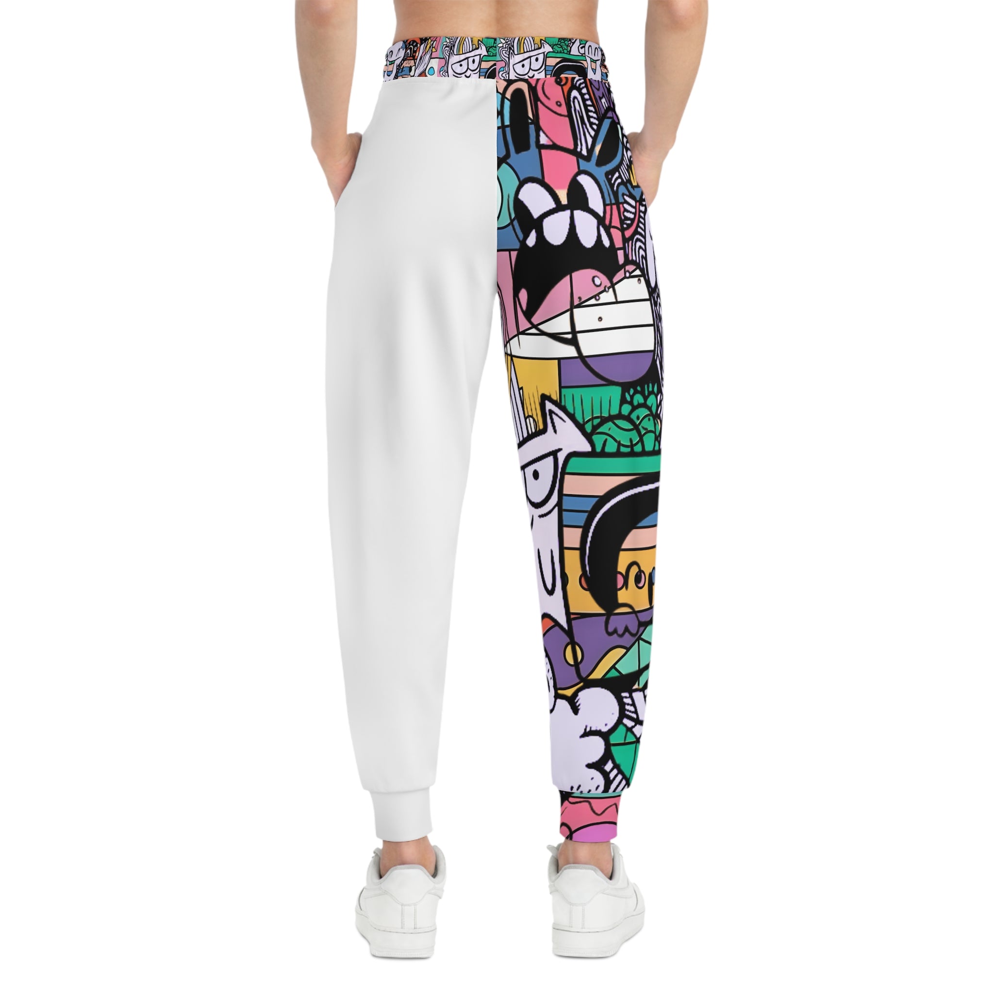 Vibrant Graphic Joggers | Fun Activewear for Trendsetters | Ideal for Workouts, Lounging, and Festivals | Perfect Gift for Any Occasion