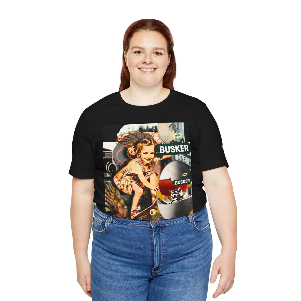 Vintage Skateboarding Graphic Tee - Streetwear for Creative Souls