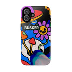 Colorful Phone Case, Cute Phone Accessories, Gift for Music Lovers, Fun Tech Gear, Unique Floral Design Case