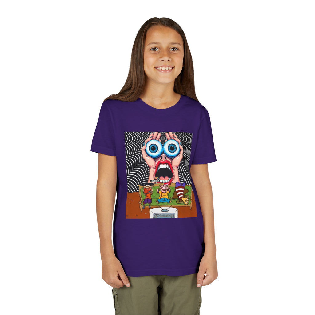Graphic Youth Tee - Colorful Fun Shirt for Kids, Party T-Shirt, Gift for Youngsters, Trendy Youth Apparel, Art-Inspired Clothing
