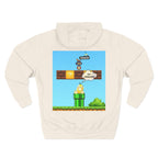 Fun Gaming Fleece Hoodie - Retro Gamer Gift, Cozy Sweatshirt, Video Game Apparel, Casual Wear, Geeky Hoodie