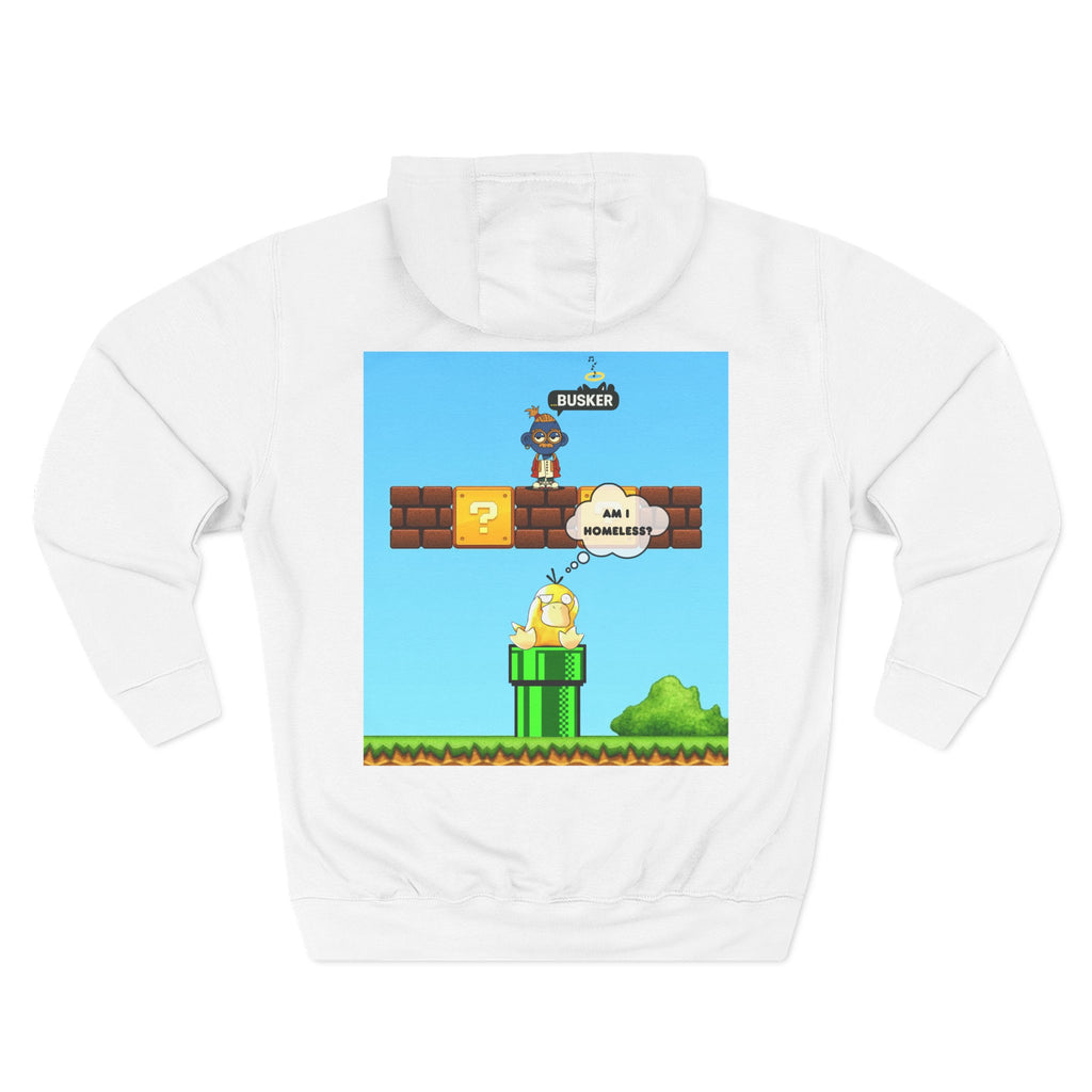 Fun Gaming Fleece Hoodie - Retro Gamer Gift, Cozy Sweatshirt, Video Game Apparel, Casual Wear, Geeky Hoodie