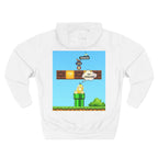 Fun Gaming Fleece Hoodie - Retro Gamer Gift, Cozy Sweatshirt, Video Game Apparel, Casual Wear, Geeky Hoodie