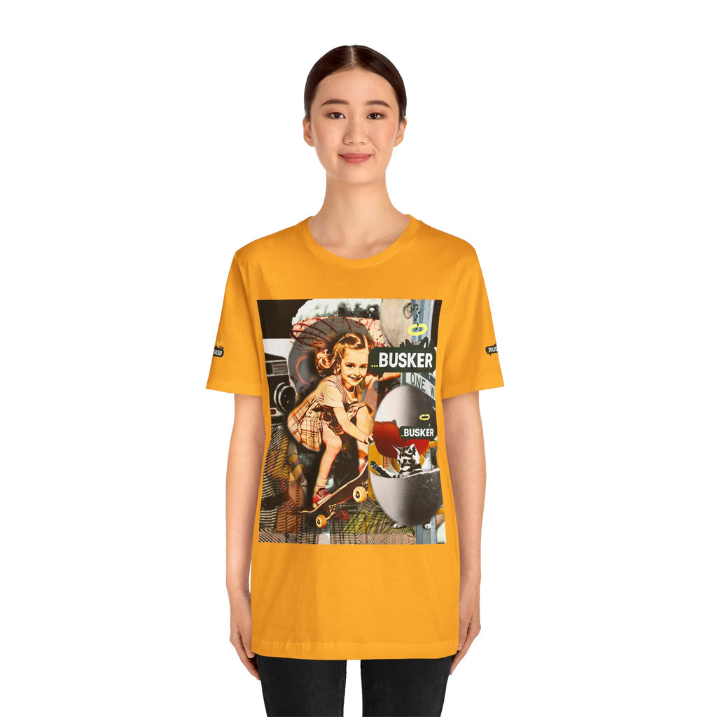 Vintage Skateboarding Graphic Tee - Streetwear for Creative Souls