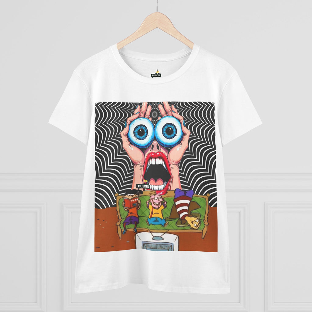 Whimsical Graphic Tee for Creative Souls, Playful Shirt, Art Lover Gift, Unique Cotton T-Shirt, Funny Fashion