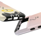 Cute Animal Phone Case, Tough Phone Cover for Pet Lovers, Gifts for Birthdays, Holidays, Music Lovers, Fun Tech Accessories