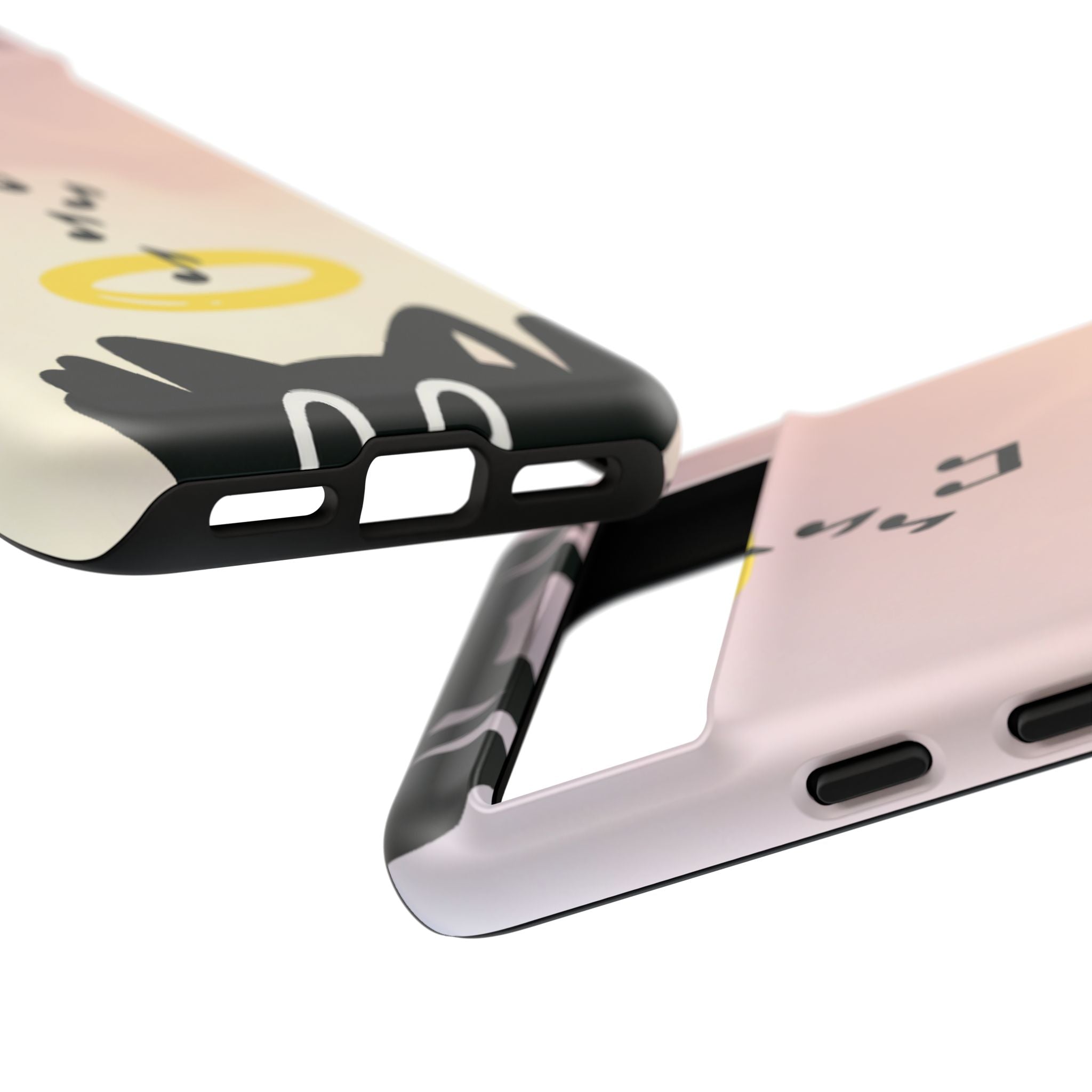 Cute Animal Phone Case, Tough Phone Cover for Pet Lovers, Gifts for Birthdays, Holidays, Music Lovers, Fun Tech Accessories