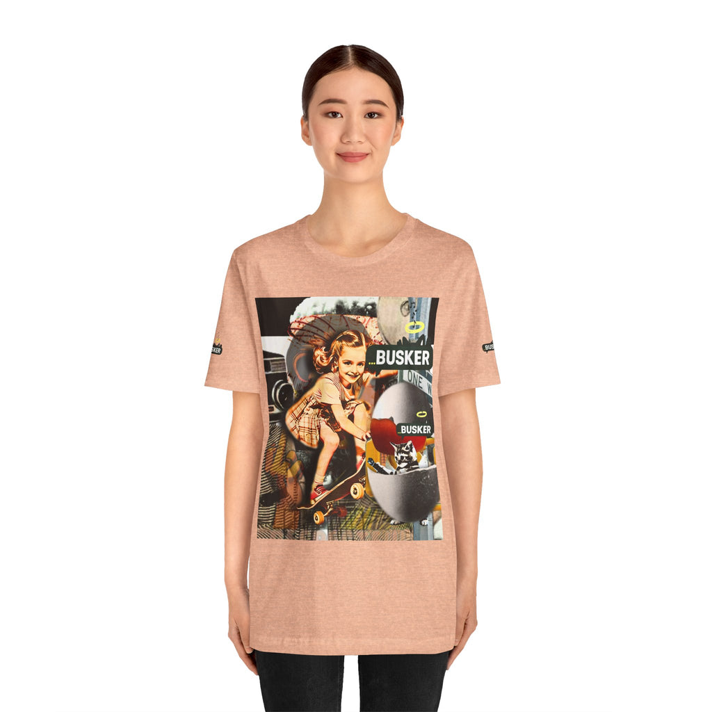 Vintage Skateboarding Graphic Tee - Streetwear for Creative Souls