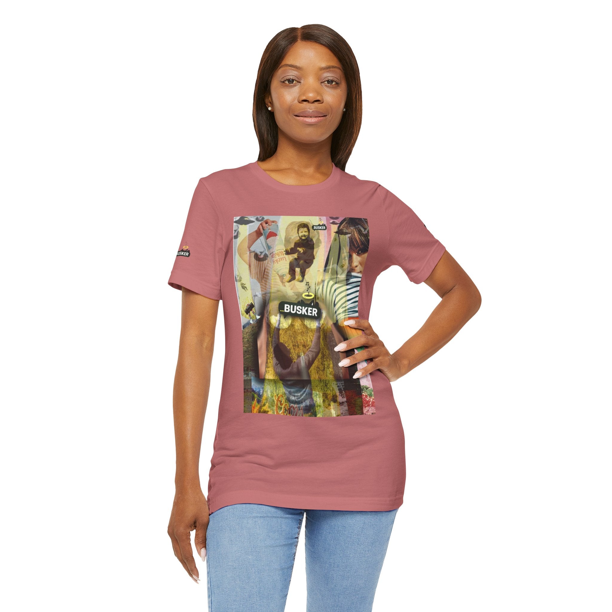 Busker Graphic Tee – Unisex Jersey Short Sleeve T-Shirt for Creative Souls