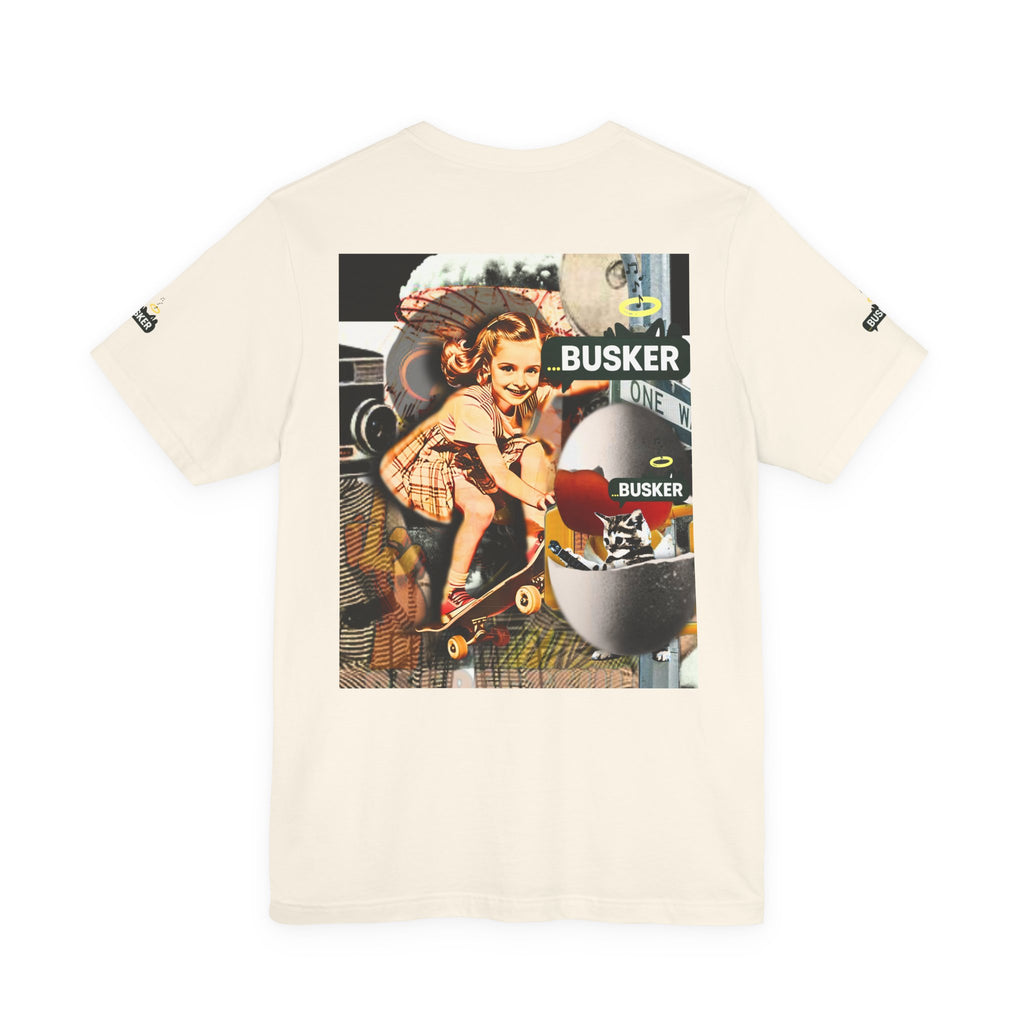 Vintage Skateboarding Graphic Tee - Streetwear for Creative Souls