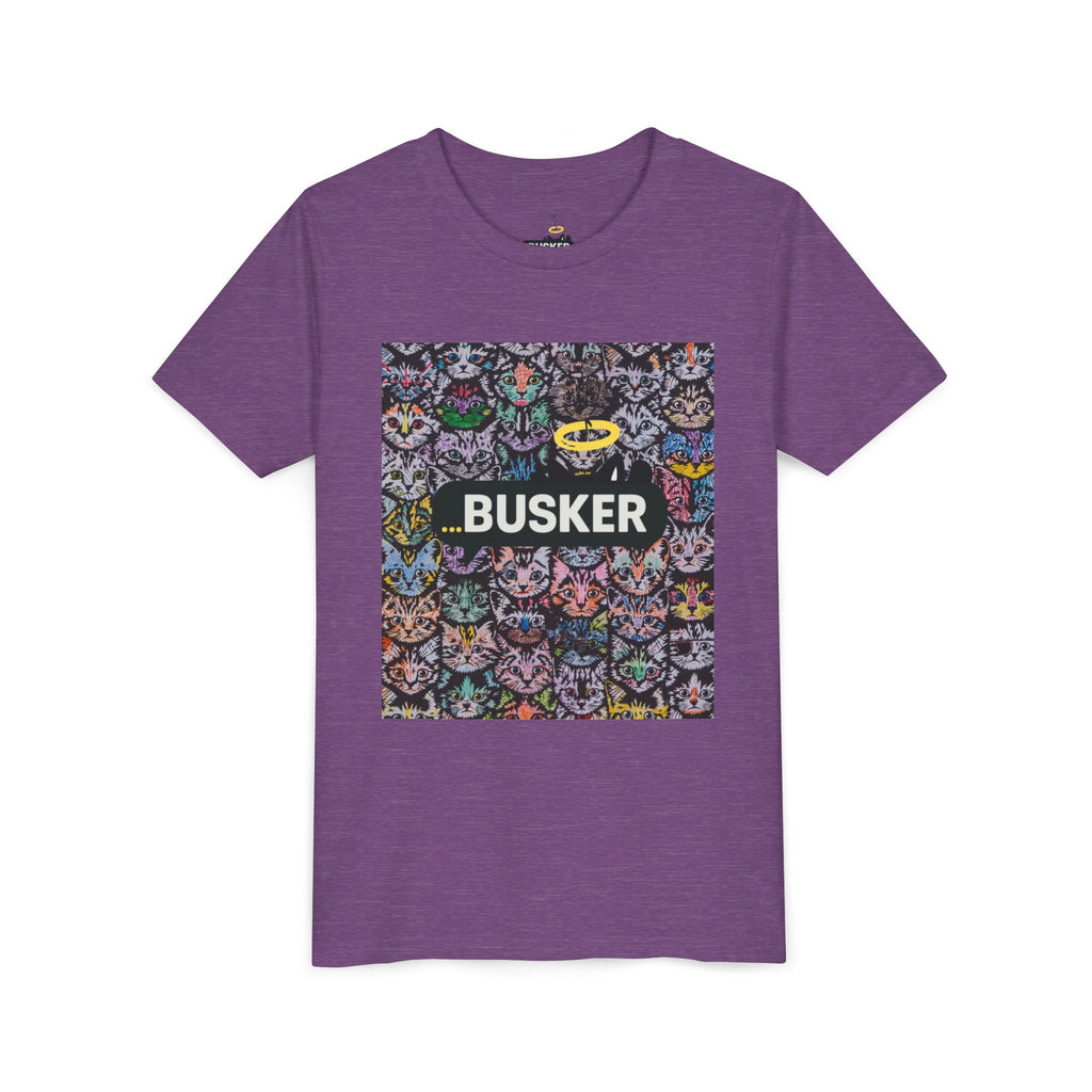 Colorful Youth Short Sleeve Tee, Fun Summer Shirt, Trendy Kids Clothing, Gift for Young Musicians, Cool Casual Wear, Birthday Present