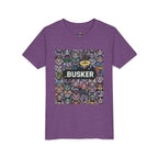 Colorful Youth Short Sleeve Tee, Fun Summer Shirt, Trendy Kids Clothing, Gift for Young Musicians, Cool Casual Wear, Birthday Present