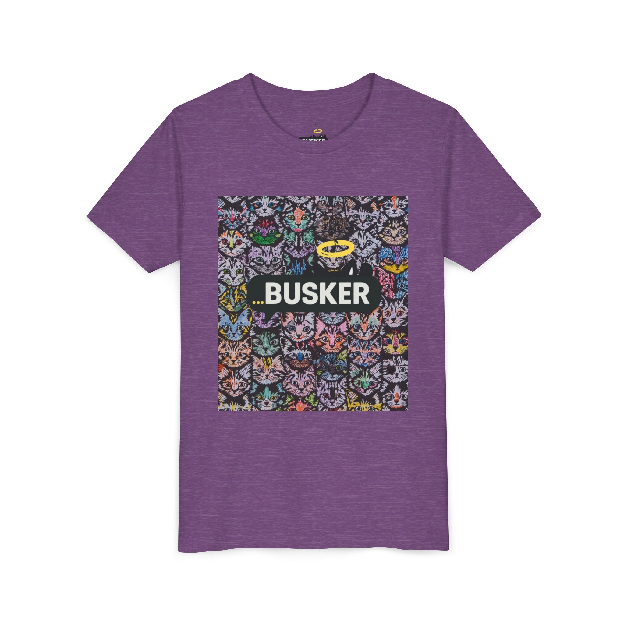 Colorful Youth Short Sleeve Tee, Fun Summer Shirt, Trendy Kids Clothing, Gift for Young Musicians, Cool Casual Wear, Birthday Present