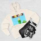 Fun Gaming Fleece Hoodie - Retro Gamer Gift, Cozy Sweatshirt, Video Game Apparel, Casual Wear, Geeky Hoodie