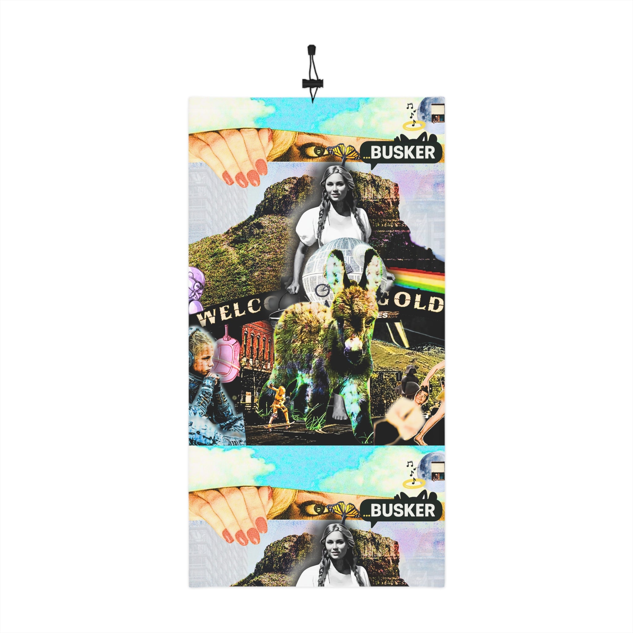 Winter Neck Gaiter With Drawstring