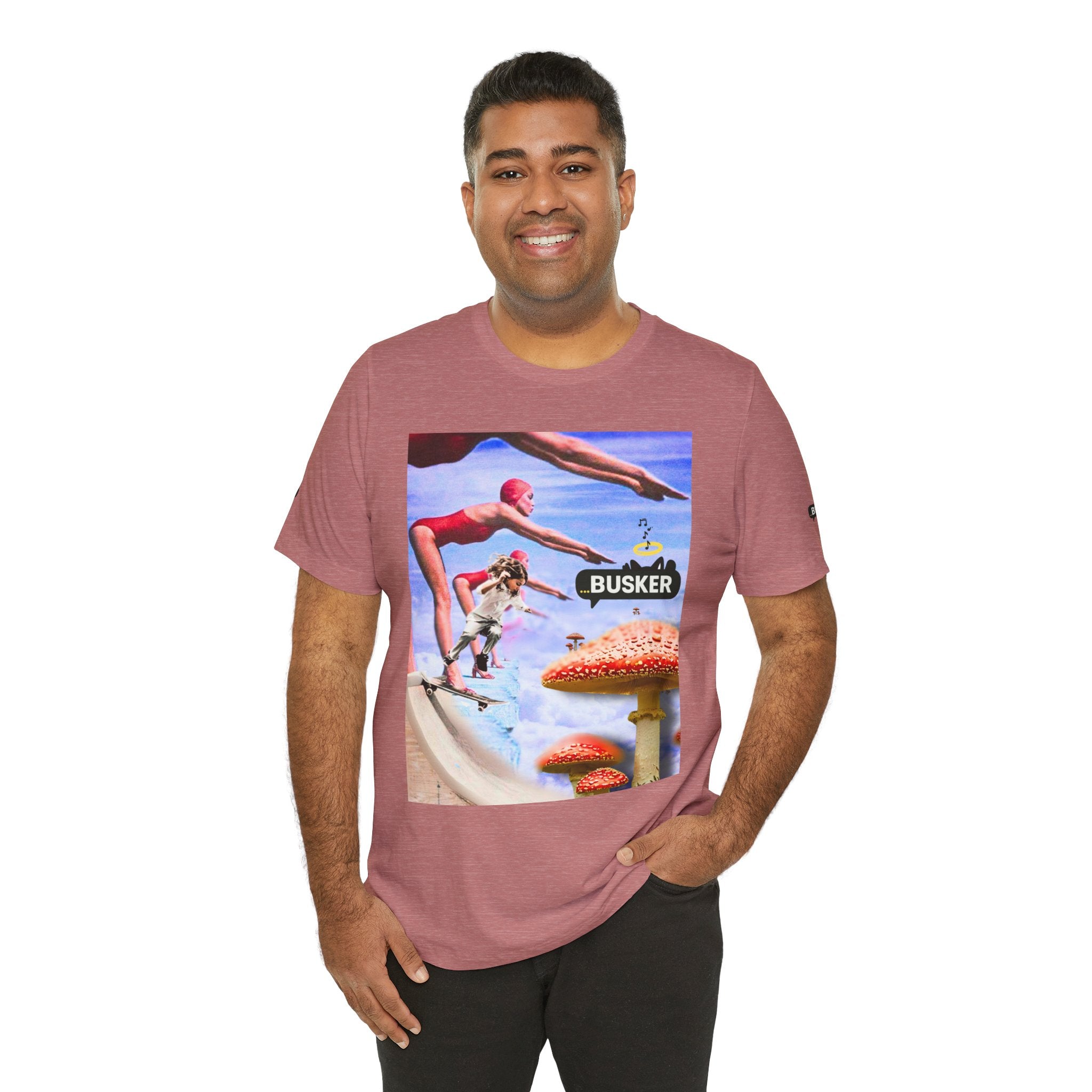 Busker Fun Graphic Tee - Unisex Jersey Short Sleeve