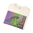 Psychedelic Busker T-Shirt, Unisex Graphic Tee, Music Lover Gift, Festival Wear, Casual Streetwear, Colorful Arttee