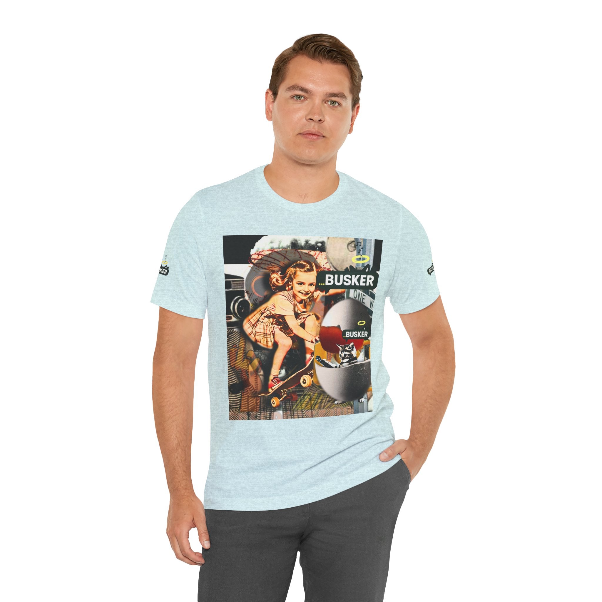 Vintage Skateboarding Graphic Tee - Streetwear for Creative Souls