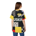 Vibrant Unisex Graphic Tee, Artistic Casual Wear, Street Style Top, Unique Birthday Gift, Music-Inspired Apparel