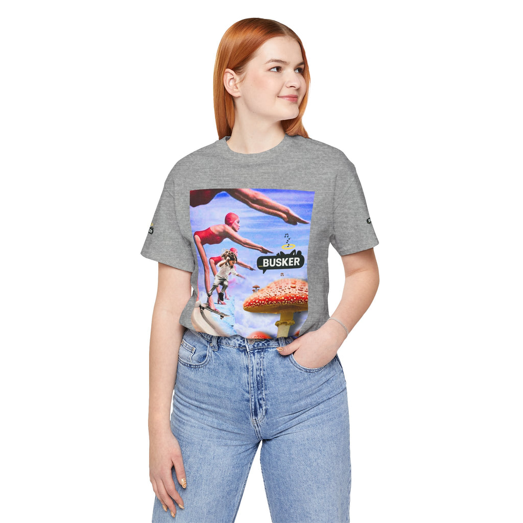 Busker Fun Graphic Tee - Unisex Jersey Short Sleeve