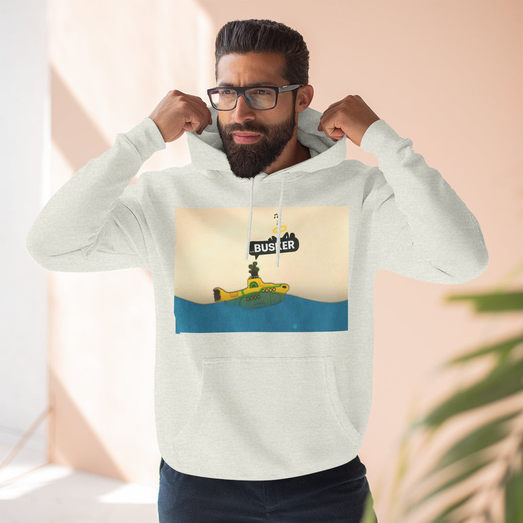 Lively Busker Hoodie - Cozy Fleece Pullover, Perfect for Music Lovers & Festivals, Ideal Gift for Birthdays, Thanksgiving & Holidays