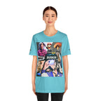 Busker Vibe Unisex Tee - Music & Art Collage Design