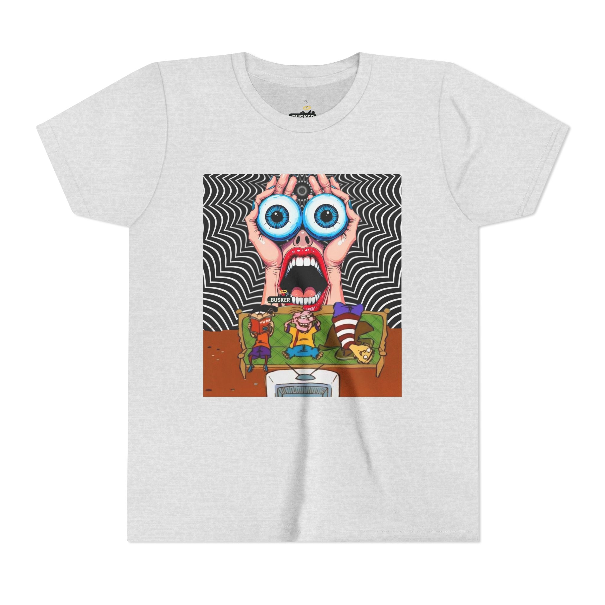 Graphic Youth Tee - Colorful Fun Shirt for Kids, Party T-Shirt, Gift for Youngsters, Trendy Youth Apparel, Art-Inspired Clothing