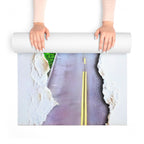 Road to Serenity Foam Yoga Mat, Eco-Friendly Yoga Mat, Home Fitness Mat, Meditation Prop, Gift for Yogis, Inspirational Yoga Mat