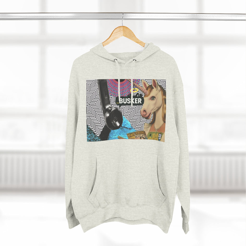 Whimsical Art Hoodie, Funny Graphic Sweatshirt, Unique Animal Designs, Cozy Gift for Kids & Teens, Perfect for Festivals & Casual Wear