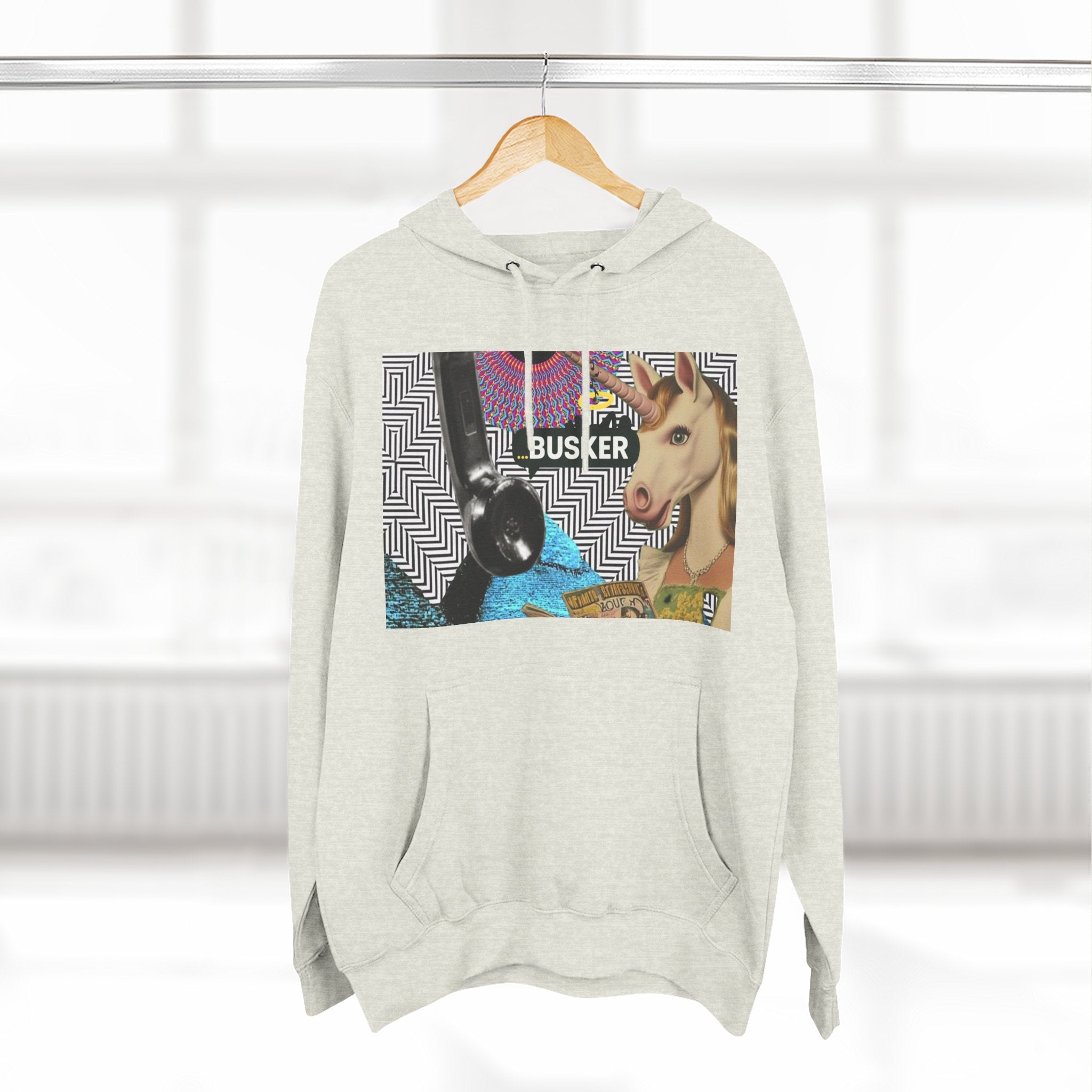 Whimsical Art Hoodie, Funny Graphic Sweatshirt, Unique Animal Designs, Cozy Gift for Kids & Teens, Perfect for Festivals & Casual Wear