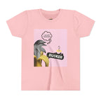 Busker Youth Tee, Fun Kids Shirt, Music Lover Gift, Summer Outfit, Creative Kids Clothing, Unique Graphic Tee