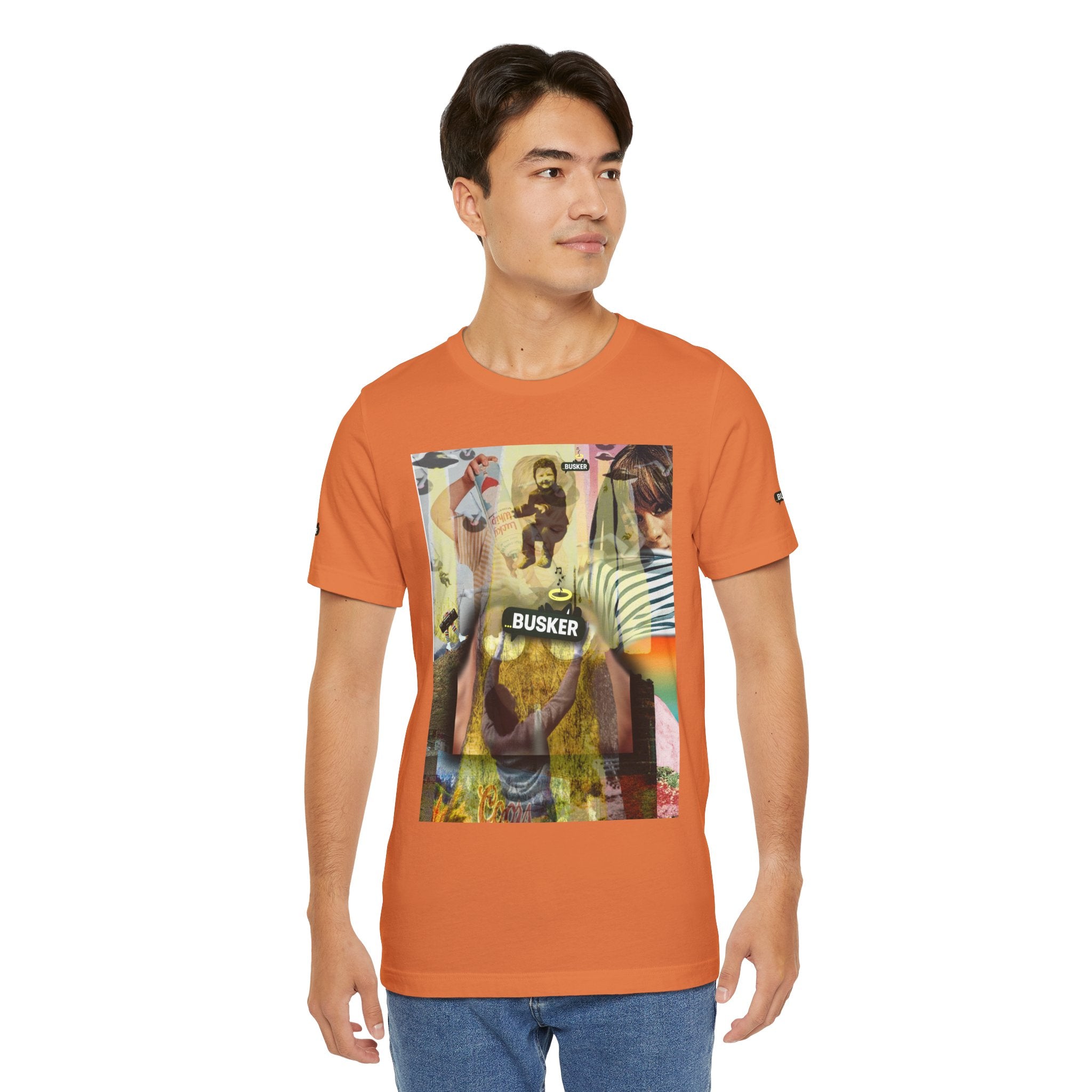 Busker Graphic Tee – Unisex Jersey Short Sleeve T-Shirt for Creative Souls