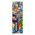 Vibrant Foam Yoga Mat for Fun & Fitness - 'BUSKER' Design