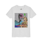 Youth Graphic Tee with Fun 'Busker' Design, Cool Summer Shirt, Gifts for Kids, Festival Attire, Trendy Youthwear