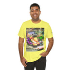 Vibrant Busker Art Tee for Creative Souls