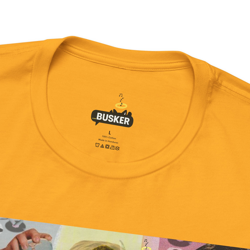 Busker Graphic Tee – Unisex Jersey Short Sleeve T-Shirt for Creative Souls
