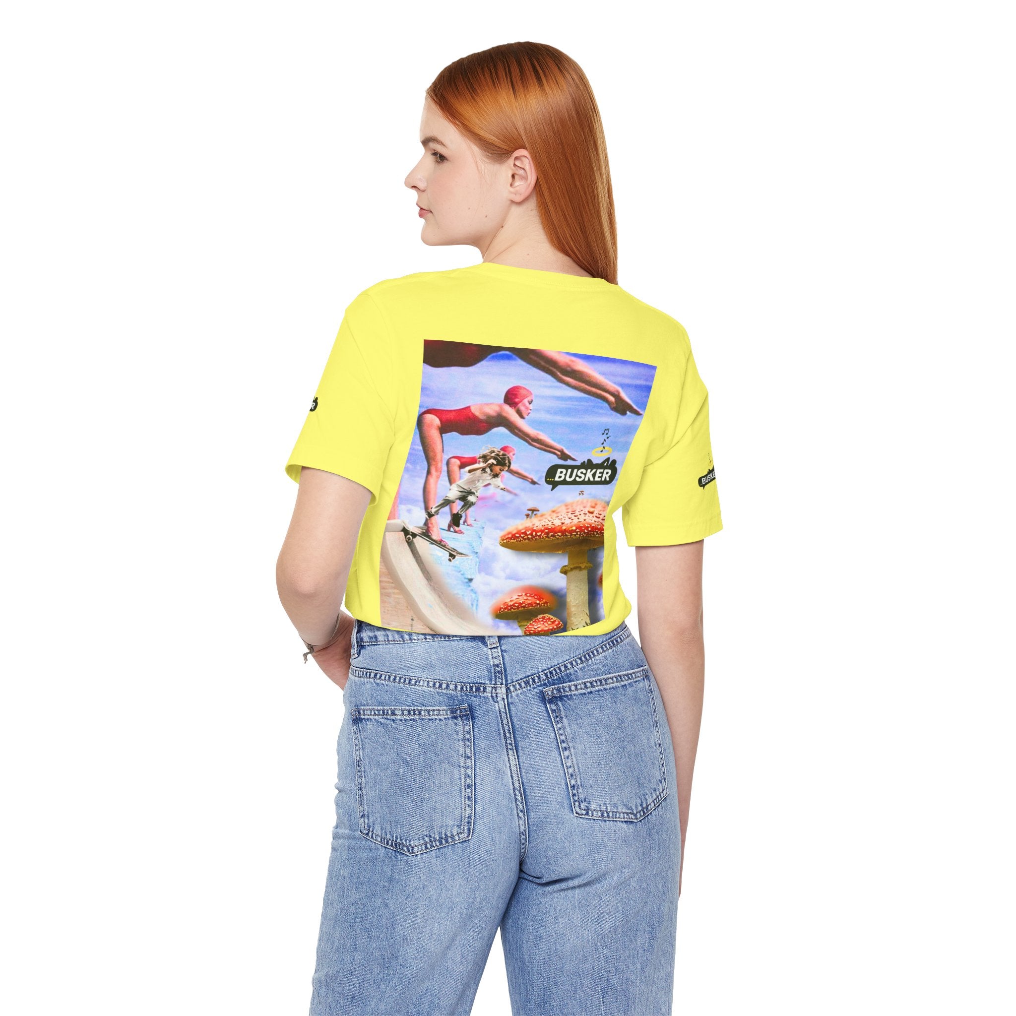 Busker Fun Graphic Tee - Unisex Jersey Short Sleeve