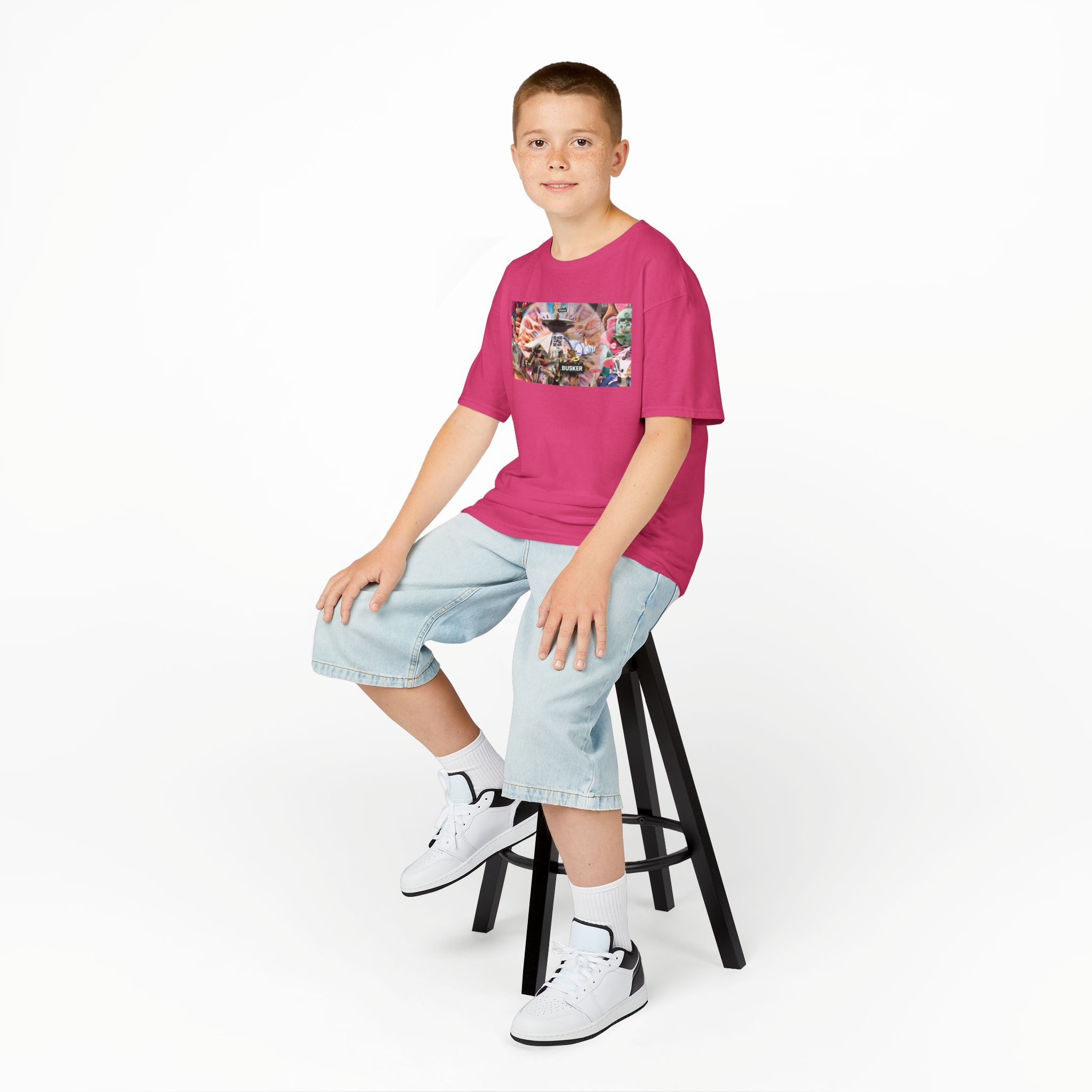 Colorful Kids Graphic Tee - Fun & Stylish Wear for Young Explorers