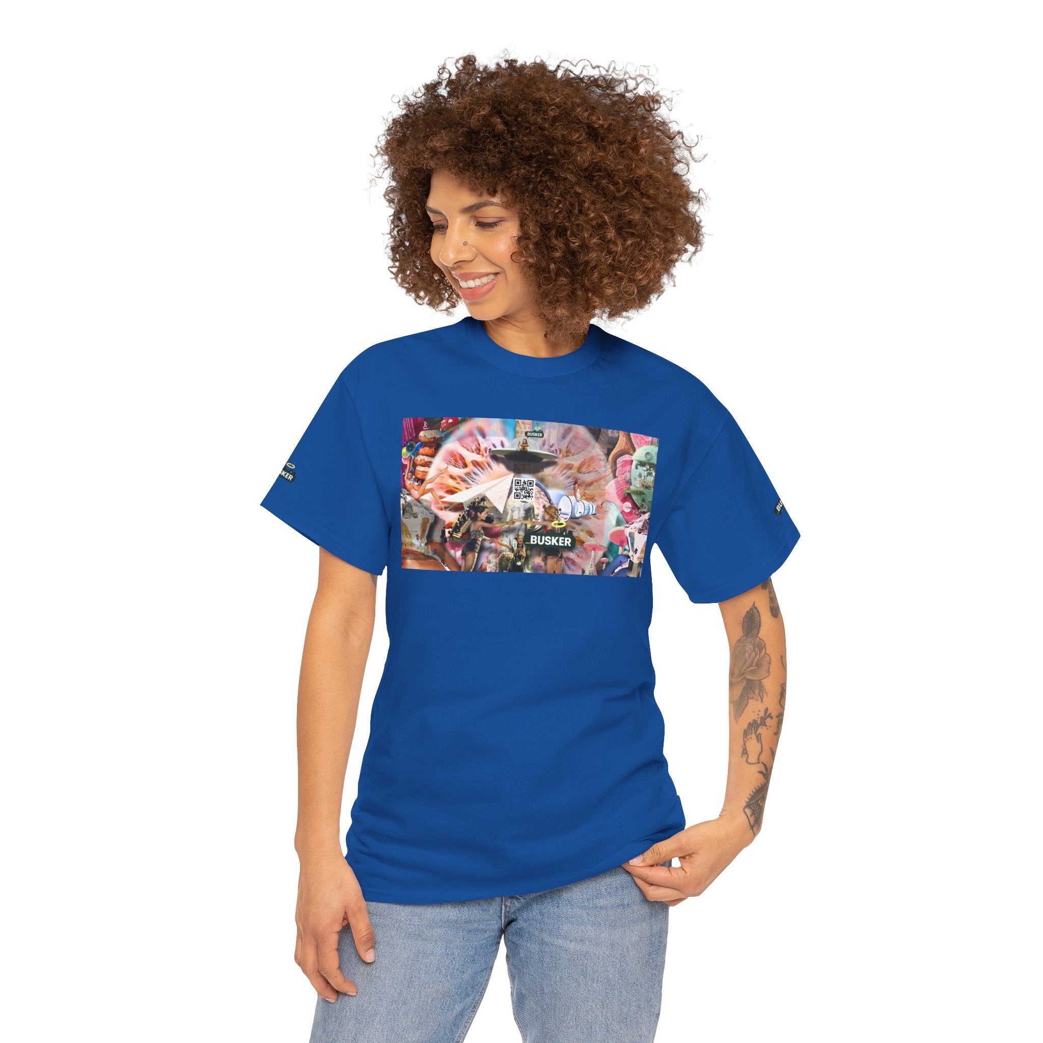 Vibrant Artistry Unisex Heavy Cotton Tee - Perfect for Creative Souls